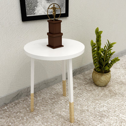 End table with open top, end table in wood finish, End table for living area-VI-532