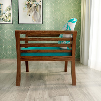 single seater sofa, wooden sofa chair, , wooden sofa, drawing room Sofa-VT-4007