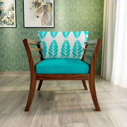 single seater sofa, wooden sofa chair, , wooden sofa, drawing room Sofa-VT-4007