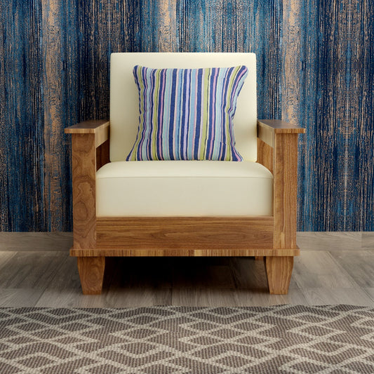 single seater sofa, wooden sofa chair, Living room Sofa -VT-4004