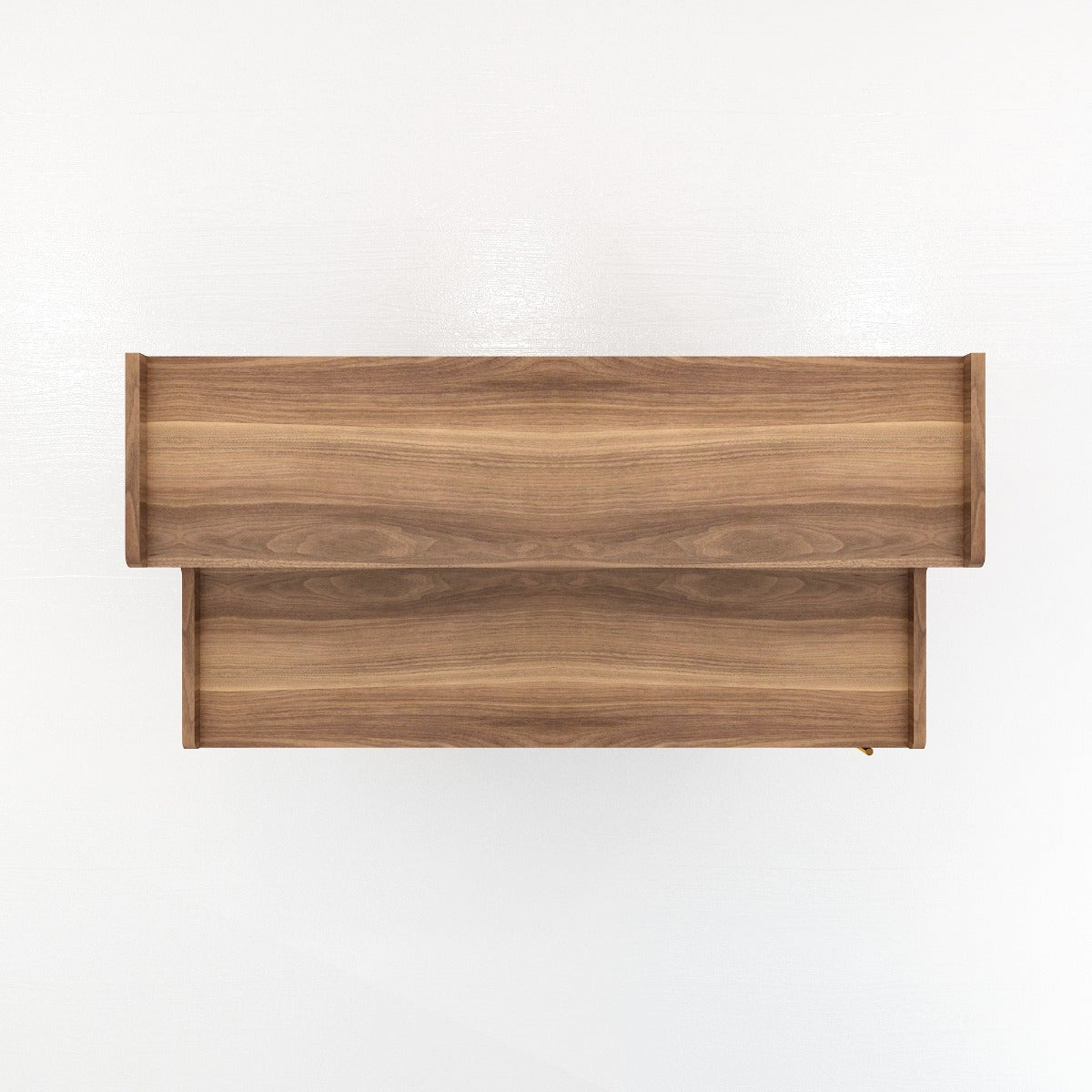 Mid-Century Modern Bookshelf with Navy Blue Door and Walnut Wood,  VT-3003