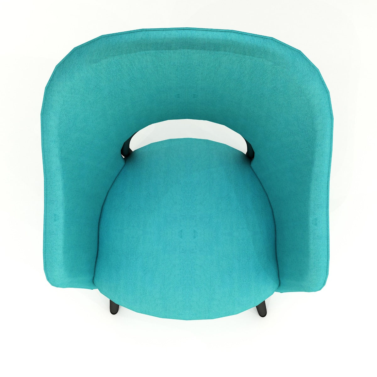 Chair, Blue & Black Color Chair,Chair for Living Area & Bedroom, Chair- IM - 551