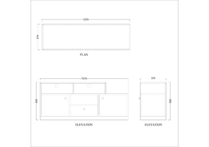 Entertainment Unit, Wood & White Color Entertainment Unit, Entertainment Unit for Living & Bedroom Area, Entertainment Unit with Open Shelf, Entertainment Unit with Shutter, Entertainment Unit with Drawer, Entertainment Unit - VT - 10013