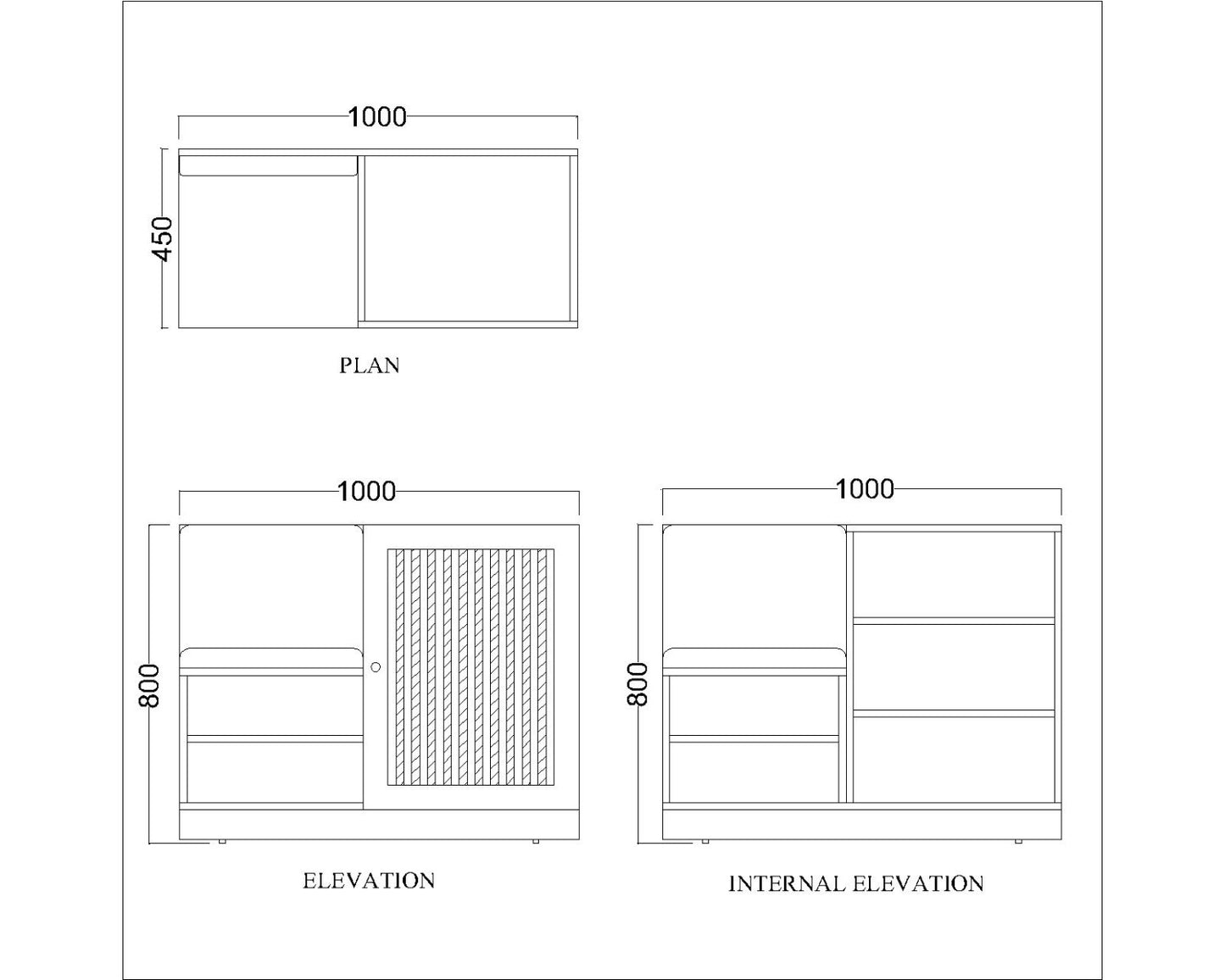 Cabinate, Cabinate Storage, Cabinatry Storage, Book Shelf, Book Storage, Storage, White Storage, Wood Storage, High Storage Cabinatery, Jali Shutter, Multi Perpose Storage. VI -10003