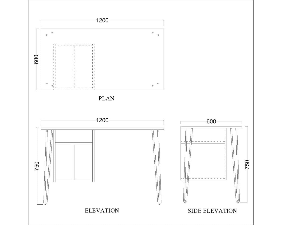 Study Table Size Inches Study Table, Grey Study Table, Study Table Open Shelf, Study Table wit ...