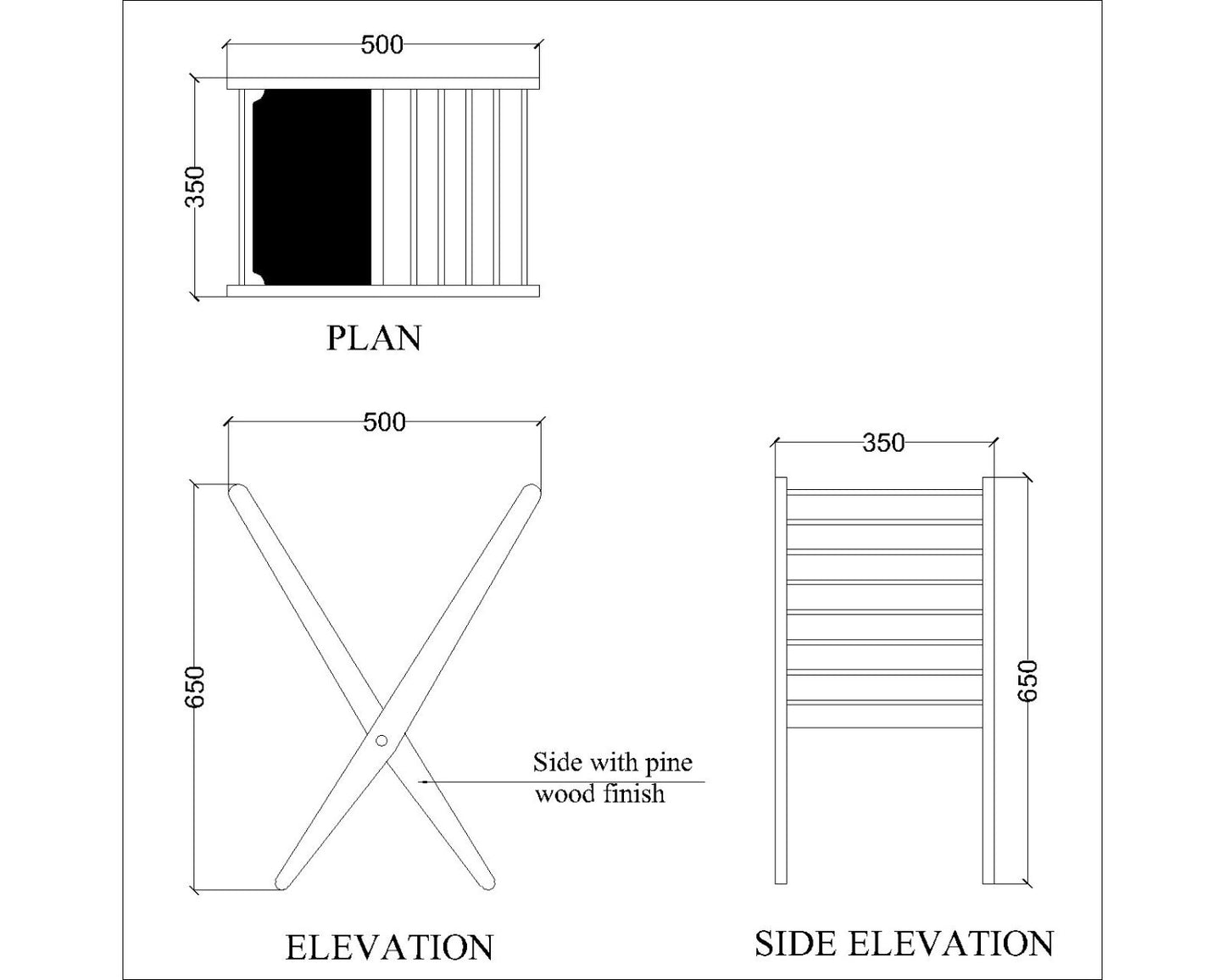 Book shelves with frame in wood with solid colour finish & open rack,utility shelf for books/magazine stand,floor standing unit for books,Book shelf units-VI544