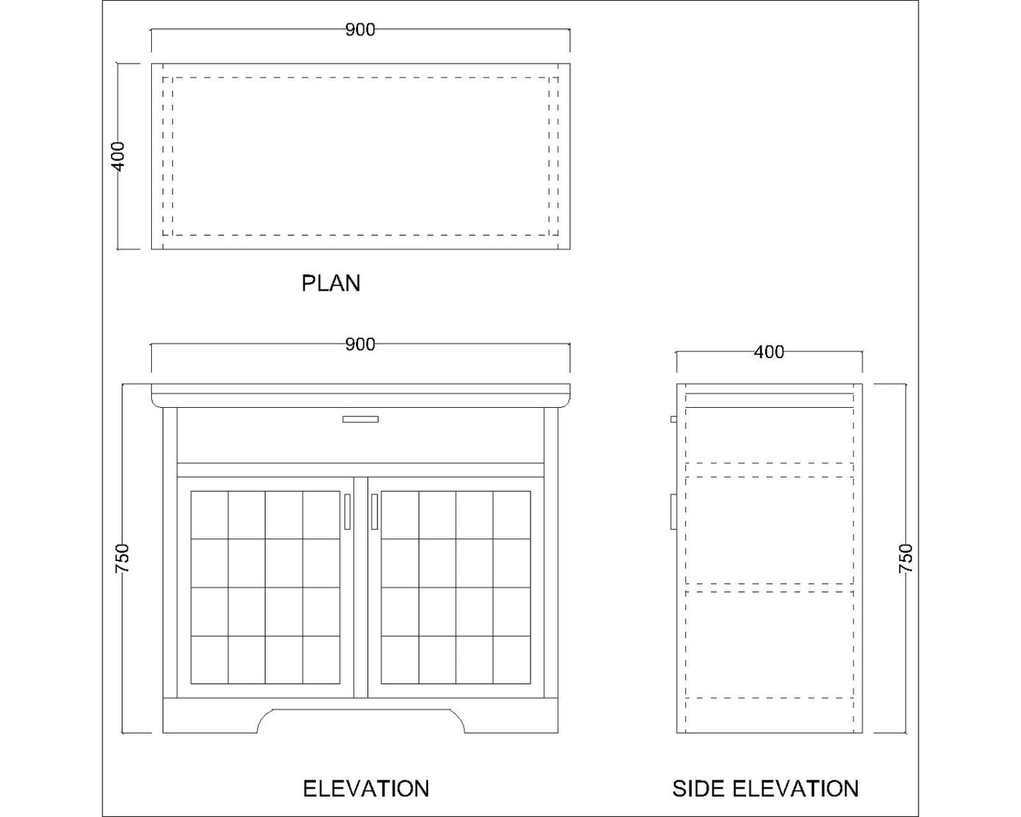 Cabinet, Solid Wood Cabinet, Cabinet with Drawer, Light Brown Color Cabinet, Cabinet with Shutter, Cabinet- VT- 10029