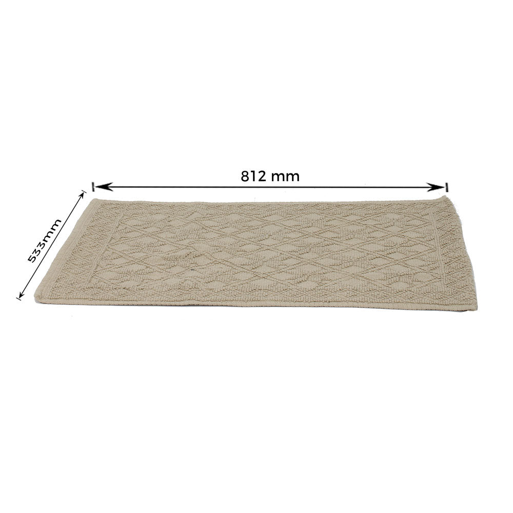 Rug, Sand Color Rug, Rectangular Rug, Rug - VT - 15011