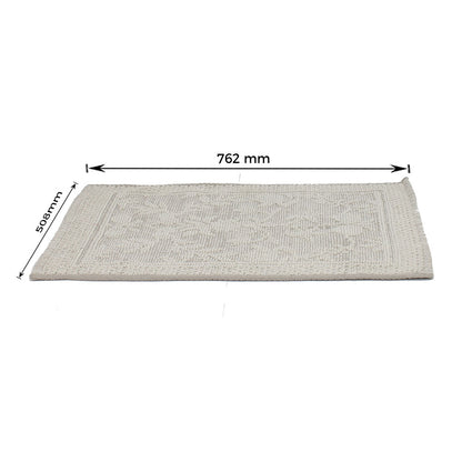 Rug,  Light Grey Rug, Rectangular Rug, Rug - VT - 15016