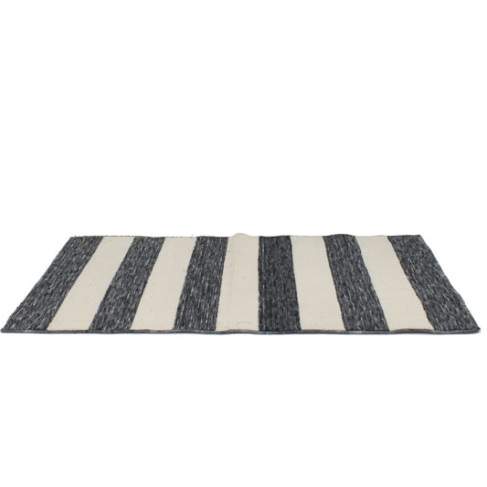 Rug,  Grey & Off White Rug , Rectangular Rug, Rug - VT - 15018