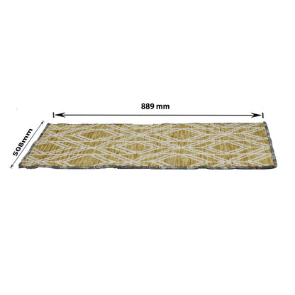 Rug,  Yellow Rug, Rectangular Rug, Rug - VT - 15020