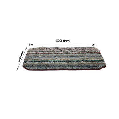 Rug, Multicolor Rug, Rectangular Rug, Rug - VT - 15029
