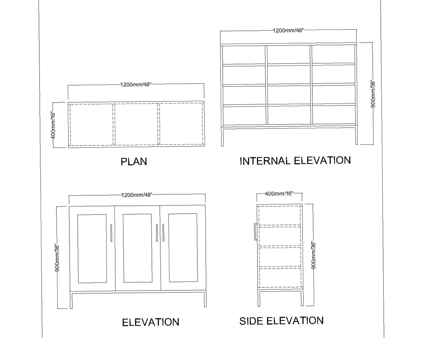 Emerald Green Shoe Cabinet with Triple-Door Storage & Gold Metal Base – VT-10065