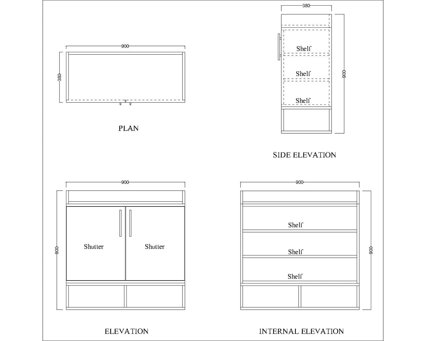 Buy Light Wood & Black Shoe Rack with Shutter, Open Shelf, and Golden MS Legs  VT-10072