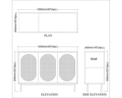 Modern Brown Wooden Shoe Cabinet with Gold Legs and Storage - VT-10083