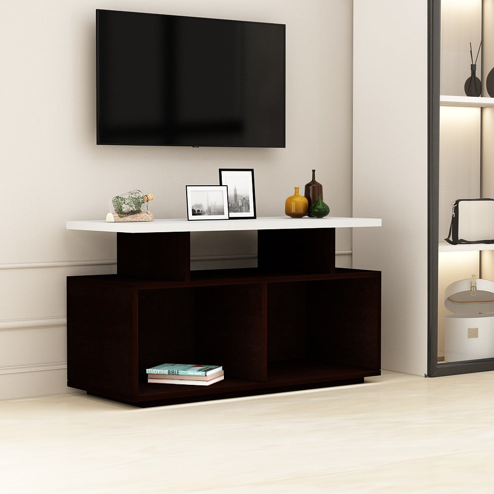 TV Unit, TV Unit in Brown Color, TV Unit with Open Space, Entertainment Unit, Living Room TV Unit, Bedroom Tv cabinet, TV Unit - VT10100