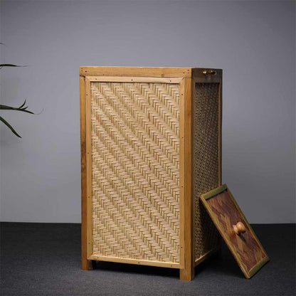 Storage Basket (KBLB1), KraftInn Fabia Laundry Basket, Storage Basket with Brown Color, Laundry Basket  - VT11040