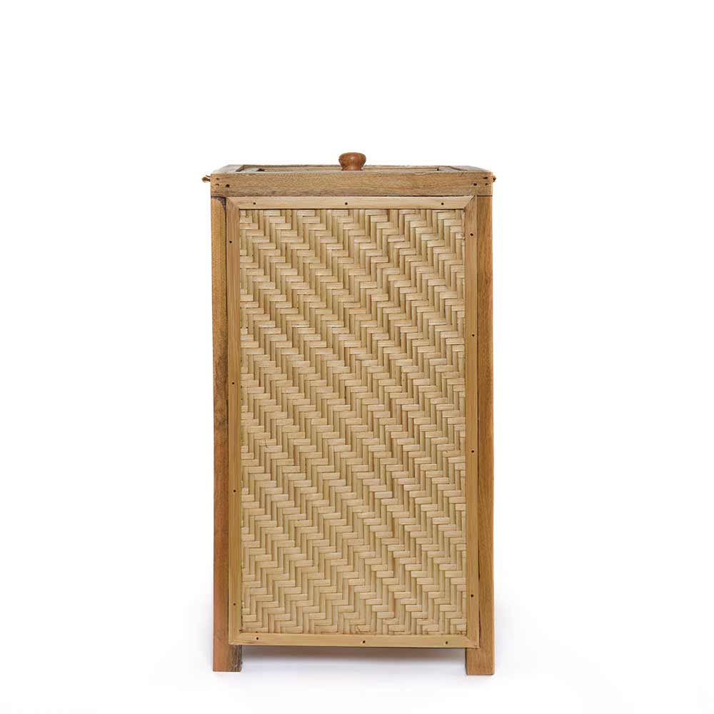 Storage Basket (KBLB1), KraftInn Fabia Laundry Basket, Storage Basket with Brown Color, Laundry Basket  - VT11040