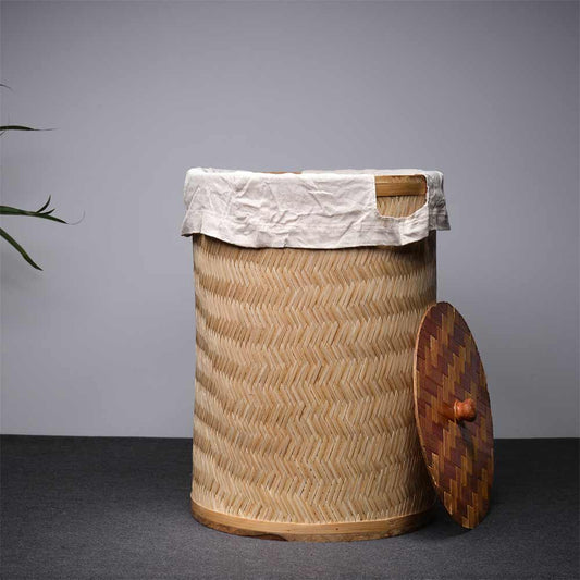 Storage Basket (KBLB3), Kraftinn Baliah Laundry Basket, Storage Basket with Brown Color, Laundry Basket  - VT11041