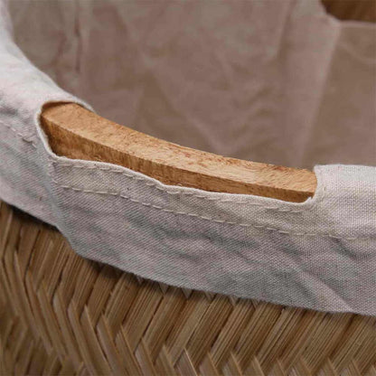 Storage Basket (KBLB3), Kraftinn Baliah Laundry Basket, Storage Basket with Brown Color, Laundry Basket  - VT11041