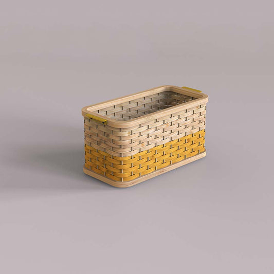 Basket, SBA03XY (Mianzi), Boxes, Bamboo Baskets, Storage, Container, Stackable Baskets, Stackable Container, Eco Friendly Containers, Eco Friendly Baskets, Wooden Basket, Basket - VT11051