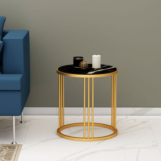 End Tables, End Tables in Black Color, End Tables With Metal Legs, End Tables for Home, End Tables - VT12110