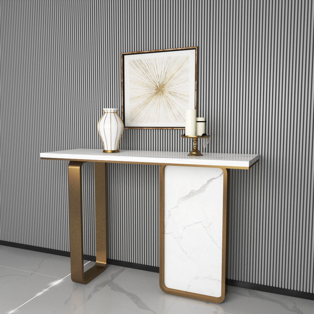 Console Table Design, Console For Enterance, Designer Console Table, Console With Golden Legs, Console - VT12159