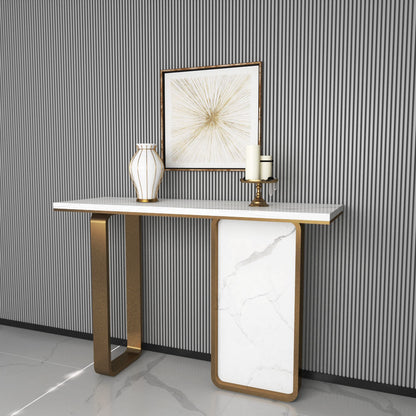 Console Table Design, Console For Enterance, Designer Console Table, Console With Golden Legs, Console - VT12159