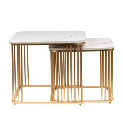 Nesting Table, UAF002(UA OVERSEAS), Square Classic Gold Nesting Table , Nesting Table - VT12203