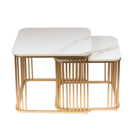 Nesting Table, UAF002(UA OVERSEAS), Square Classic Gold Nesting Table , Nesting Table - VT12203