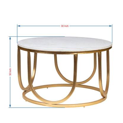 Coffee Table, UAF009(UA OVERSEAS), U Shape Golden Table, Center Table - VT12205