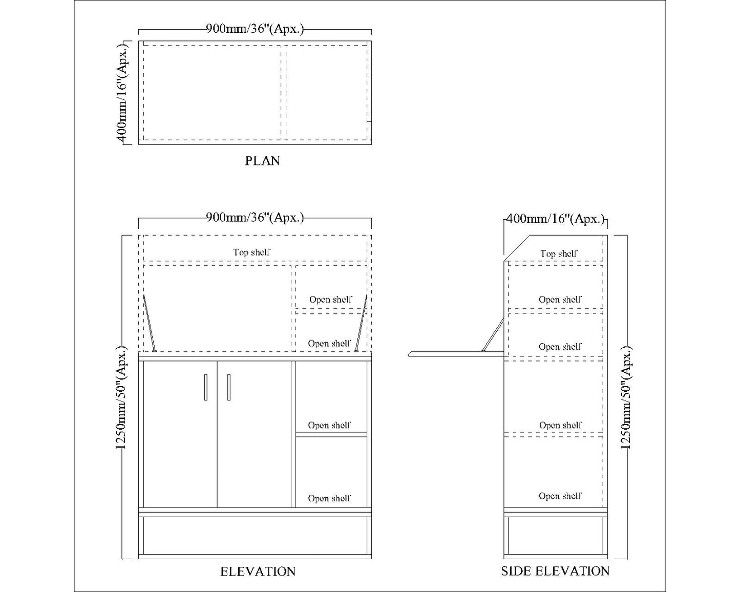 Study Table, Off-White Study Table, Study Table with Open Shelf, Study Table with Shutter, Study Table with Flip Shutter, Study Table with Grey MS Leg, Study Table - VT12221