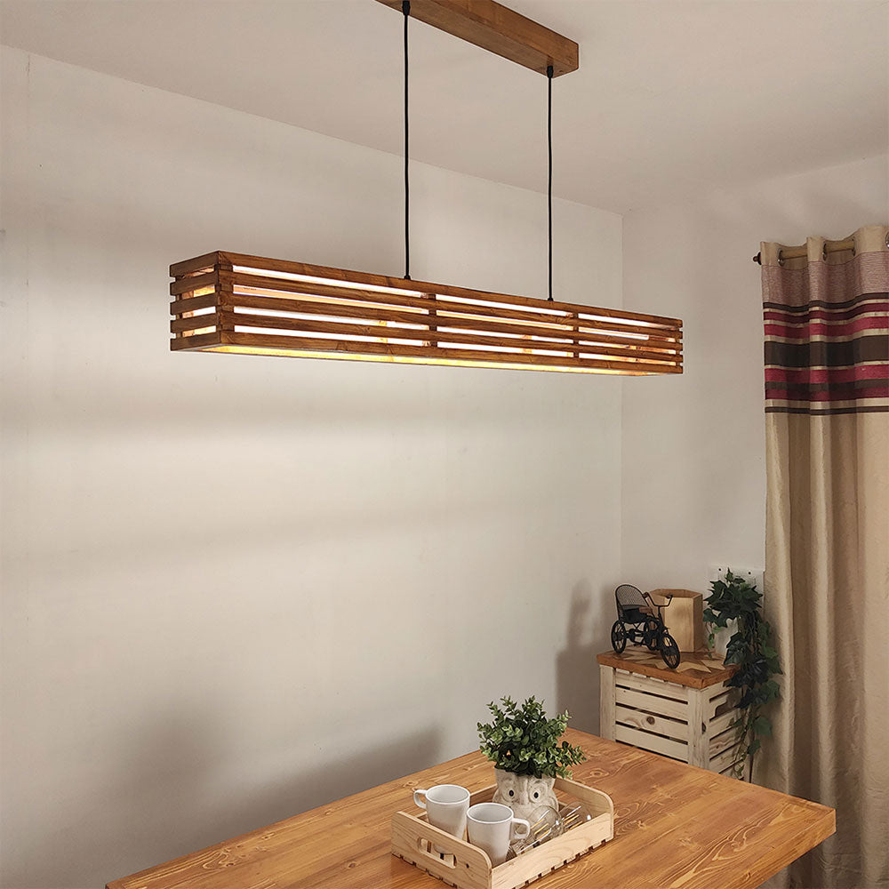 Hanging Light, Hanging Light with  Brown Color, Hanging Light in Wood, Hanging Light for Home, Hanging Light for Living Room, Hanging Light - VT14073