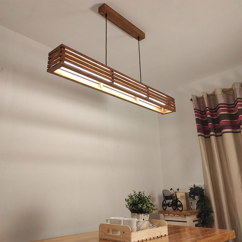 Hanging Light, Hanging Light with  Brown Color, Hanging Light in Wood, Hanging Light for Home, Hanging Light for Living Room, Hanging Light - VT14073