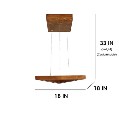 Hanging Light, Hanging Light with  Brown Color, Hanging Light in Wood, Hanging Light for Home, Hanging Light for Living Room, Hanging Light - VT14074