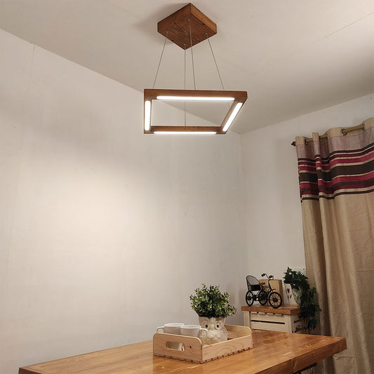 Hanging Light, Hanging Light with  Brown Color, Hanging Light in Wood, Hanging Light for Home, Hanging Light for Living Room, Hanging Light - VT14075