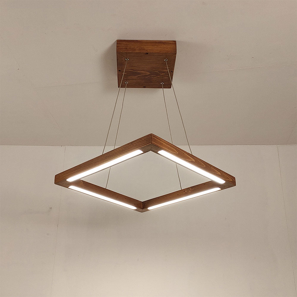 Hanging Light, Hanging Light with  Brown Color, Hanging Light in Wood, Hanging Light for Home, Hanging Light for Living Room, Hanging Light - VT14075