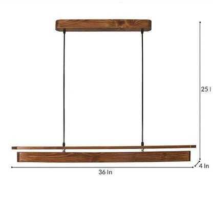 Hanging Light, Hanging Light with    Brown Color, Hanging Light in Wood, Hanging Light for Home, Hanging Light for Living Room, Hanging Light - VT14086