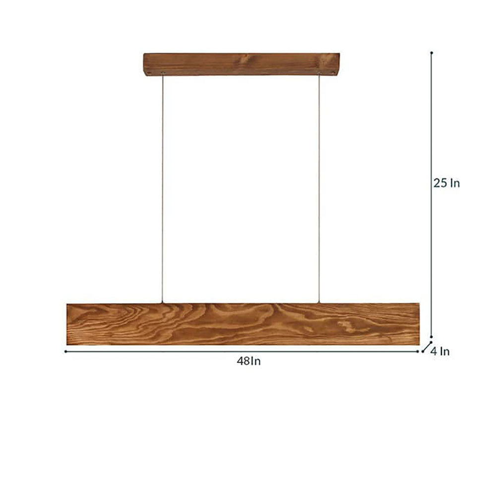 Hanging Light, Hanging Light with    Brown Color, Hanging Light in Wood, Hanging Light for Home, Hanging Light for Living Room, Hanging Light - VT14091