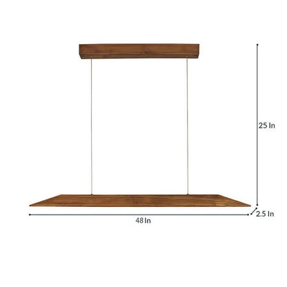 Hanging Light, Hanging Light with    Brown Color, Hanging Light in Wood, Hanging Light for Home, Hanging Light for Living Room, Hanging Light - VT14092