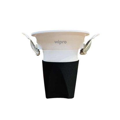 6Watt, LD47-670-024-30-WH,  Wipro's Solas is a deep recessed trimless downlighter. It is specially designed, easy to install & provides low glare. It is available both in white & black colour, LED Light - V