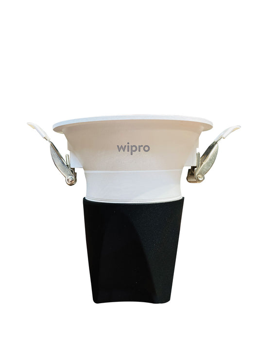 15Watt, LD47-221-024-30-XX,Wipro's Solas is a deep recessed trimless downlighter. It is specially designed, easy to install & provides low glare. It is available both in white & black colour,  LED Light - VT14111