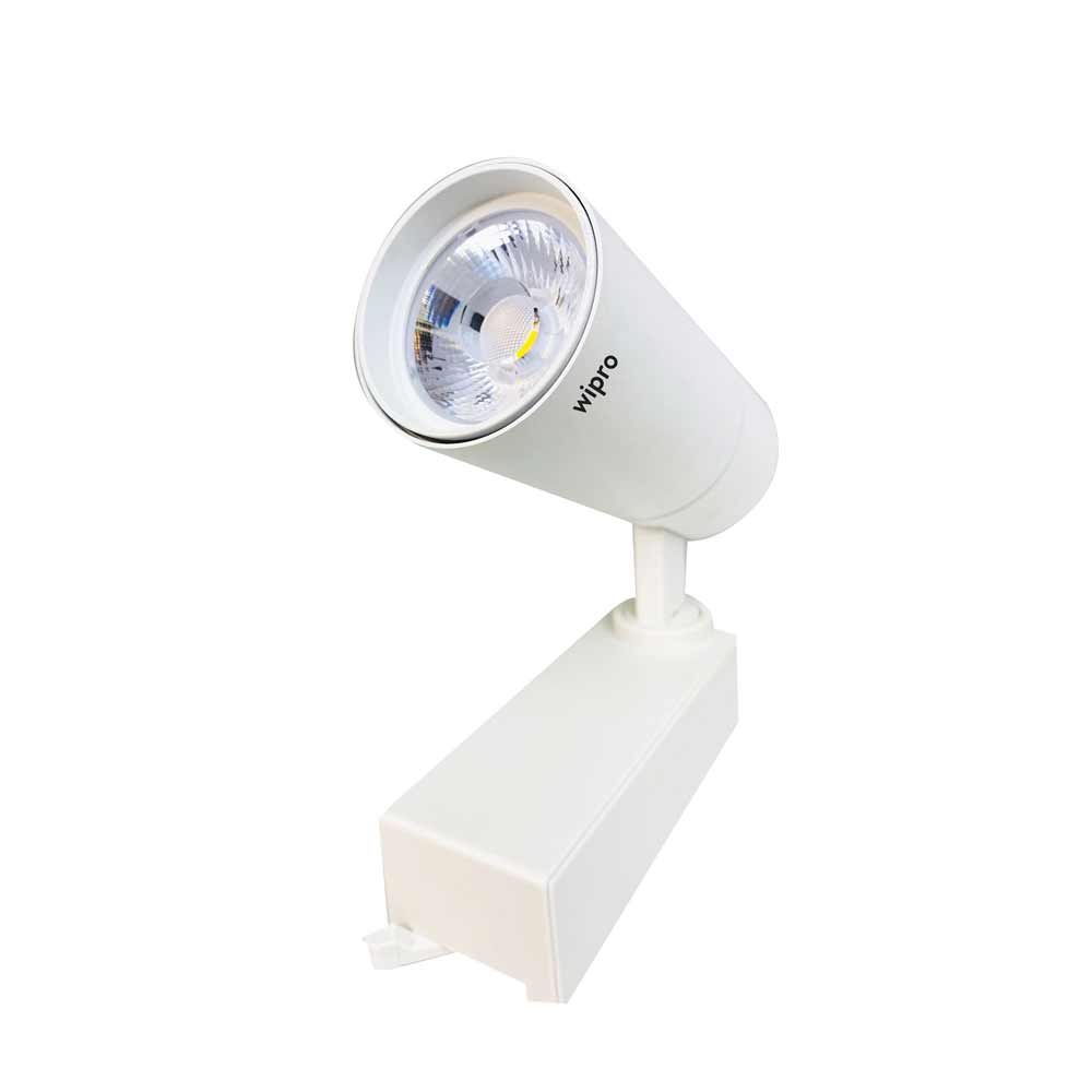 10Watt, LD48-101-036-40-WH,Wipro's sleek track light is slim in design, ideal for multiple applications, enhances overall interior. It is suitable for modular ceiling system,  LED Light - VT14112