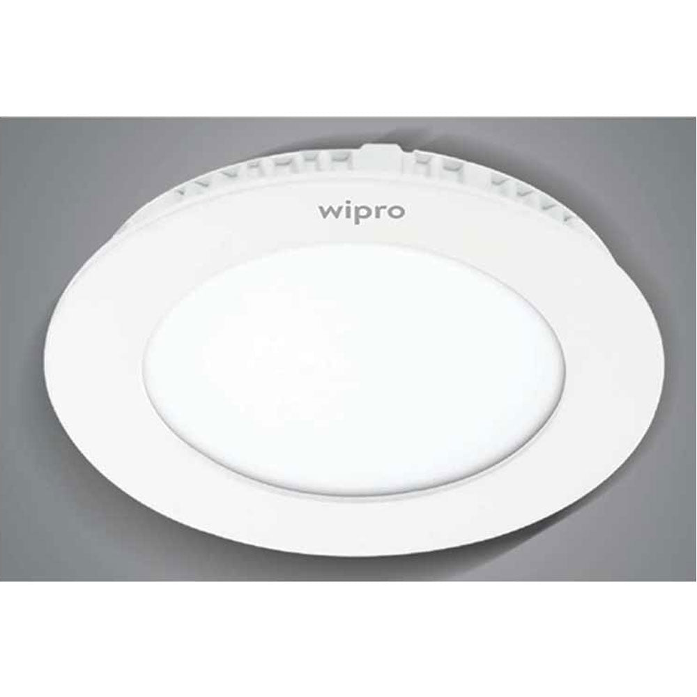 6Watt, LD80-350-XXX-65-XX, Wipro's iris slim is available in both surface mounted and recess mounted category, round and square shape, LED Light - VT14118