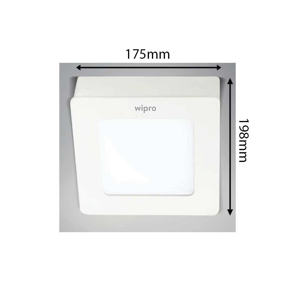 15Watt, LD80-131-XXX-65-SM, Wipro's iris slim is available in both surface mounted and recess mounted category. It is specially designed, round and square shape, LED Light - VT14124