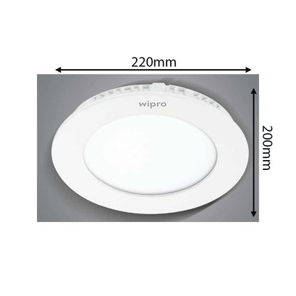 18Watt, LD80-171-XXX-65-XX, Wipro's iris slim is available in both surface mounted and recess mounted category. It is specially designed, round and square shape, LED Light - VT14125