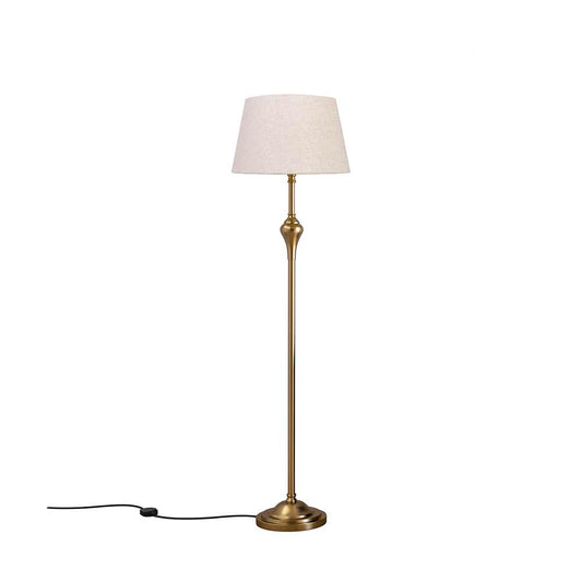 Floor Lamp, (DTF AL5016BATD) Divine Trend, Floor Lamp With Gold & Off-White Color, Floor Lamp In Aluminium, Floor Lamp For Living & Bedroom Area, Floor Lamp - VT14146