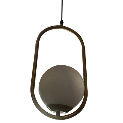 Hanging Light( 0008-06-0722), Hanging Light with Gold & White Color, Hanging Light - VT14163