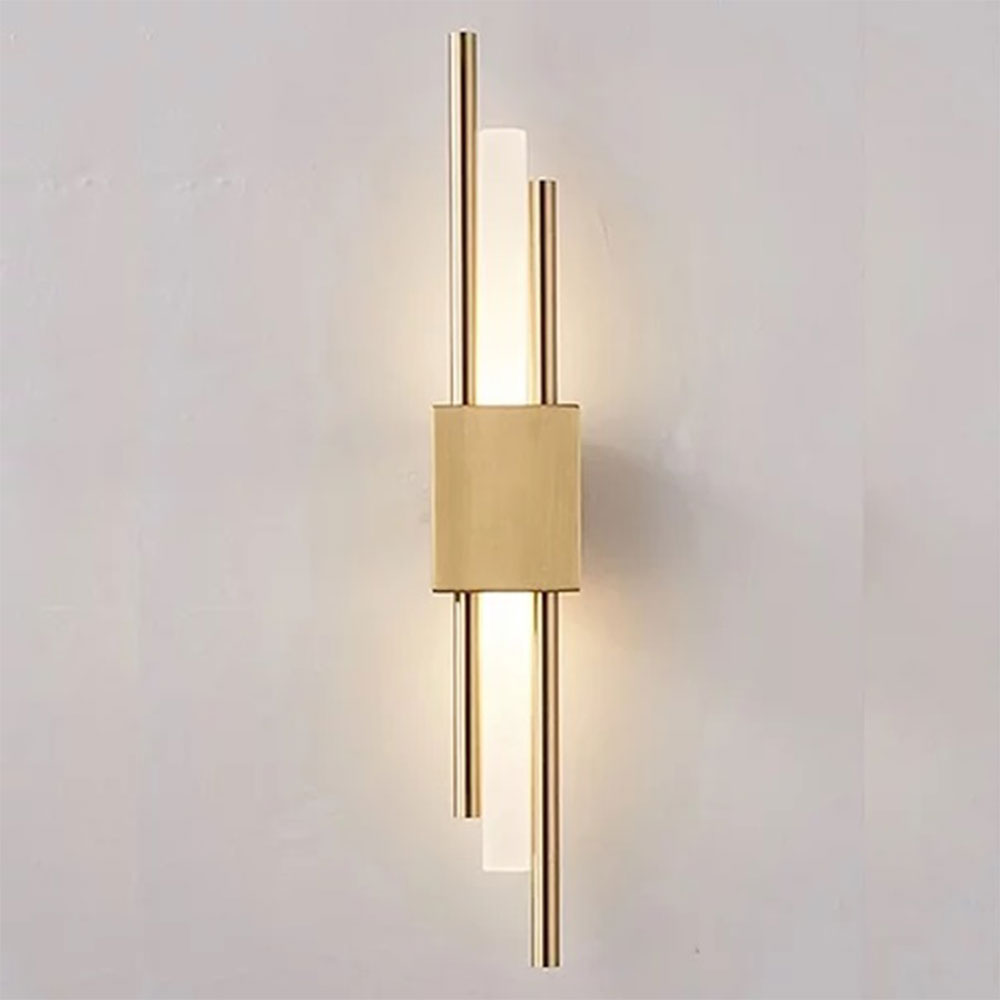 Wall Light, Led Gold Long Acrylic Tube Glass Wall Light(Sizzling Lights), Mordern Light, Bedroom & Living Room Light, Wall Light - VT14166