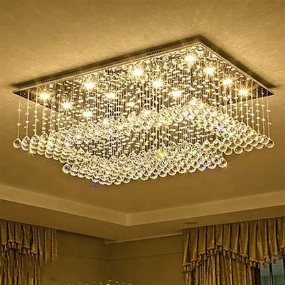 Chandelier, Classic Crystal Chandelier (Sizzling Lights), Chandelier for Living Room & Bedroom, Chandelier - VT14196